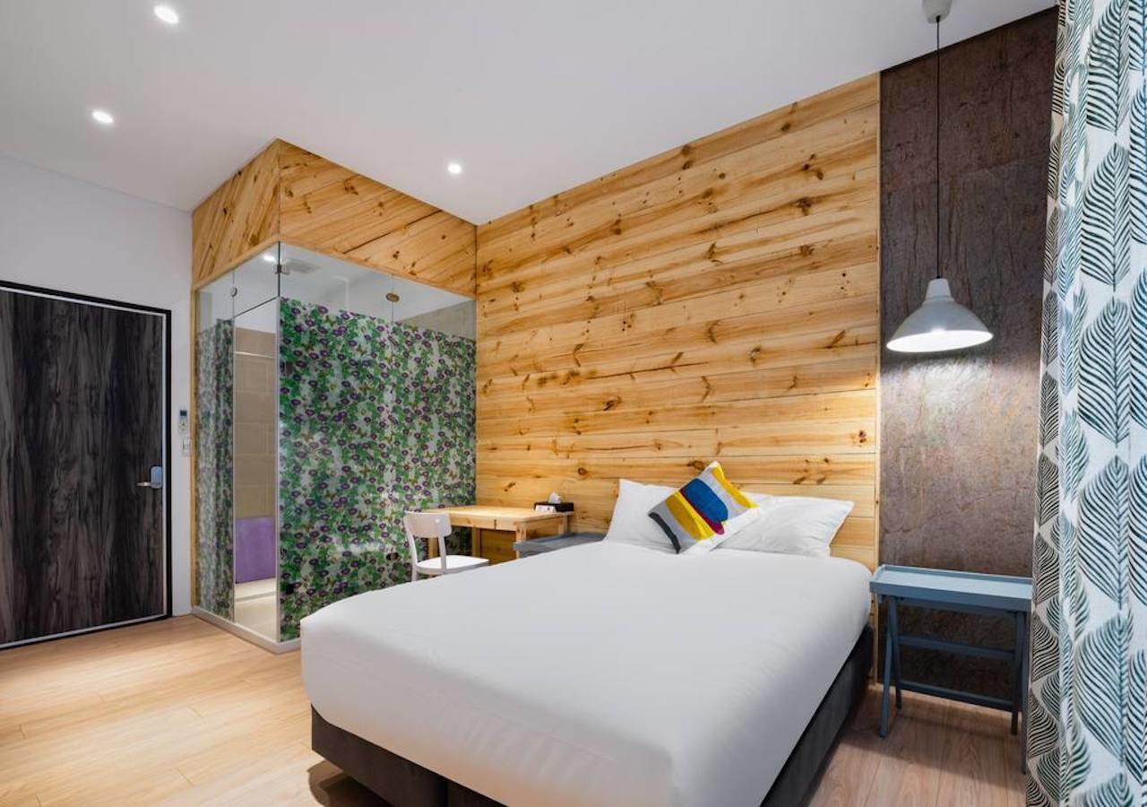 Ferienwohnung 智旅南投體驗館 Nantou Exterior foto
